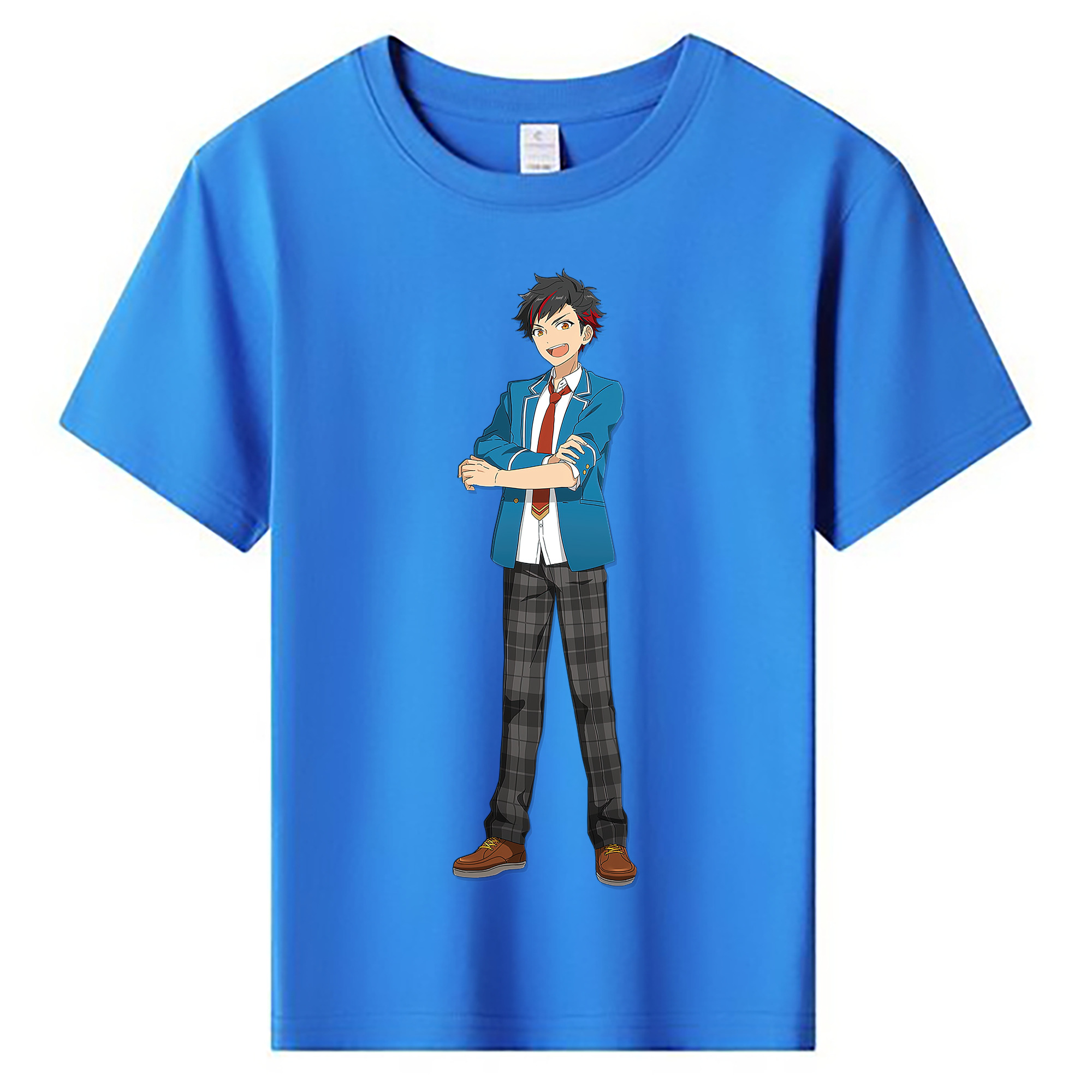 （画像用） あんさんぶるスターズ! Ensemble Stars 綿100％キッズTシャツ（フロントプリント）